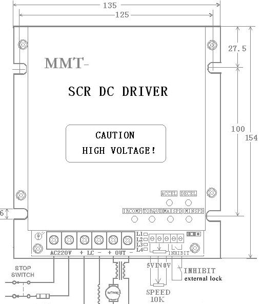 180V DC Motor Control