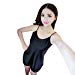 Sale Nightwear Women Summer Sleepwear Tee Pant Camisole Tank Tops Blouse Sleeveless Vest chaofanjiancai (M, Black)