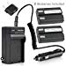 Kastar EN-EL1 Battery (2-Pack) and Charger Kit for Nikon ENEL1, Minota NP-800 and Nikon Cooipix 4300 4500 4800 5400 5700 775 8700 880 885 995 Coolpix E880 and Konica Minota DG-5W Dimage A200 Cameras