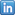 LinkedIn icon in Alcatel-Lucent footer