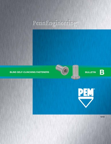 BLIND SELF-CLINCHING FASTENER