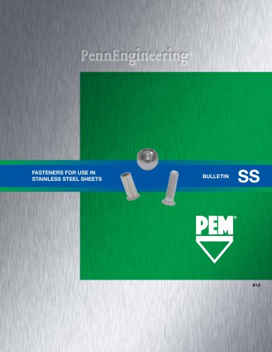 Fasteners For Use In Stainless Steel Sheets