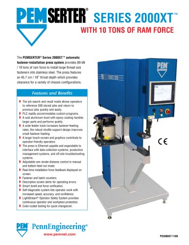 PEMSERTER Series 2000XT Press