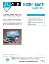 PEMSERTER Series P3? Press and Micro-Mate® Hand Tool - 2