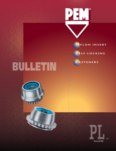 Self-Locking, Self-Clinching Fasteners