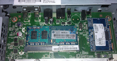 RAM module in HP t510