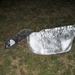 How to make Goose Hunting Decoys by Screen Printing w/ Hair Conditioner and Spraypaint