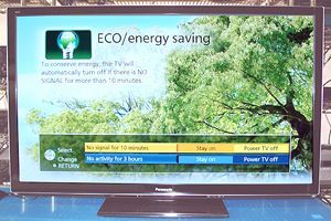 Panasonic TC-P50GT30 3D Network Plasma TV - Photo of Front View